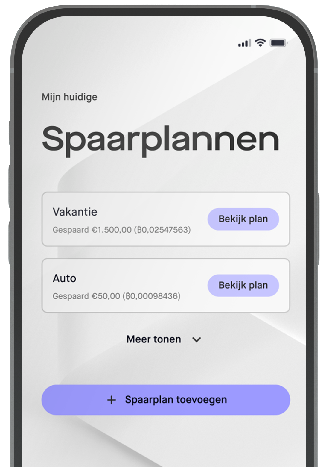 Savings app