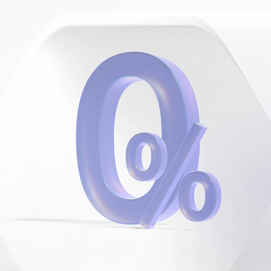 0% fee